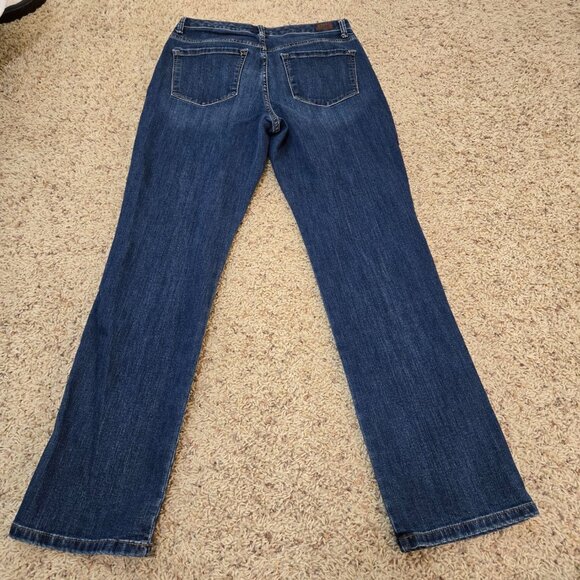Lee Jeans Womens 10 Denim Straight Leg Relaxed Fit High-Rise Stretch - Picture 3 of 10